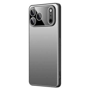 Imagem de Genérico Capa para iPhone 17/17 Air/17 Pro/17 Pro MAX, proteção de lente de câmera, cobertura fina anti-riscos, tampa dura (cinzento, 17 Pro)