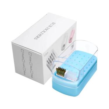 Imagem de Caixa Organizadora De Brocas Para Unhas Com 30 Compartimentos, Acrílic