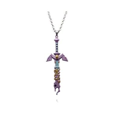 Imagem de Chaveiro Do Escudo Hylian Breath of the Wild Com Espada Mestra, Olho D