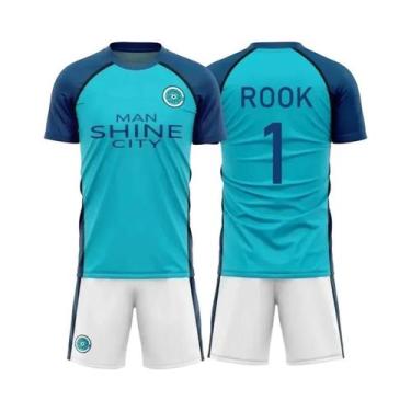 Imagem de Conjunto De Camisa De Futebol Anime Blue Lock Para Homens, Shorts Espo