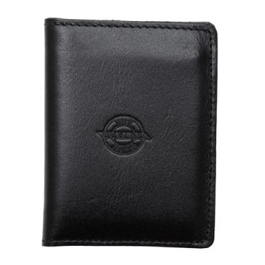 Imagem de Carteira Slim Porta Cartões em Couro Artlux 987, Preto