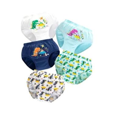 Imagem de Cuecas De Algodão Para Meninos Com Estampa Do Mickey, Respirável, Paco