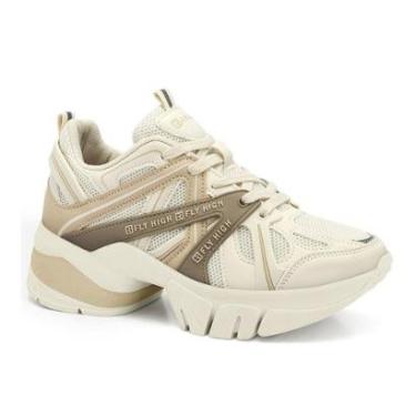 Imagem de Tênis Feminino Ramarim Chunky Preto Detalhes Brilhantes-Feminino