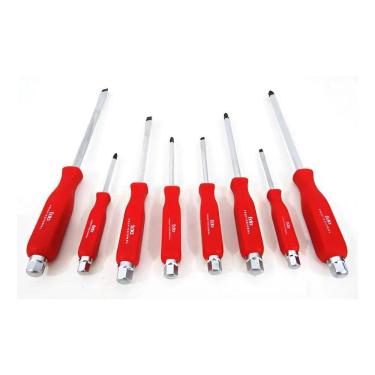 Imagem de Kit Chaves Fenda/Philips Cromo Vanadio 8Pçs Eda