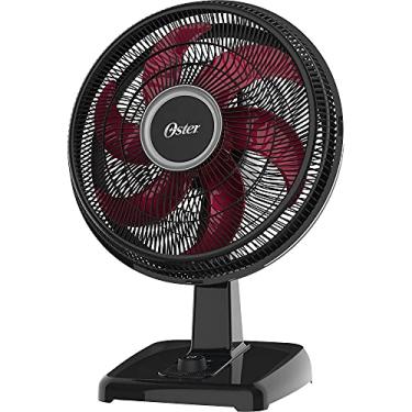 Imagem de Ventilador Oster Power Fresh 2 em 1, 220V, Preto/Vermelho, 140W, OVTR481