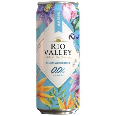 Imagem de Espumante Branco Rio Valley Zero Álcool em Lata 269ml Leve, Refrescante e Sem Álcool