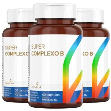 Imagem de KIT 3X Super Complexo B 60 cápsulas - Natulha