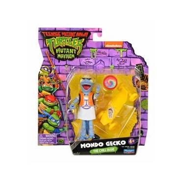 Imagem de Boneco Mondo Gecko De 10Cm Do Filme - As Tartarugas Ninja