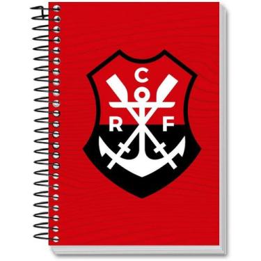 Imagem de Caderno Universitário Flamengo Capa Dura 10 Matérias 160 Folhas - - KI
