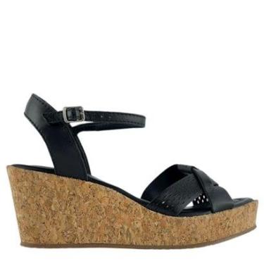 Imagem de Sandália Bottero Feminina Anabela  com Salto em Cortiça-Feminino