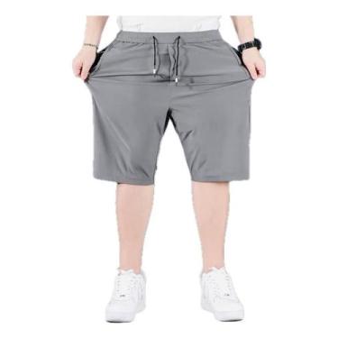Imagem de Lançamento! Bermuda Sport Plus Size Dryfit  Premium - SEM MARCA, Cinza
