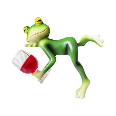 Imagem de Estátua De Sapo Em Resina, Acessórios Para Bonsai, Decoração Animal Pa