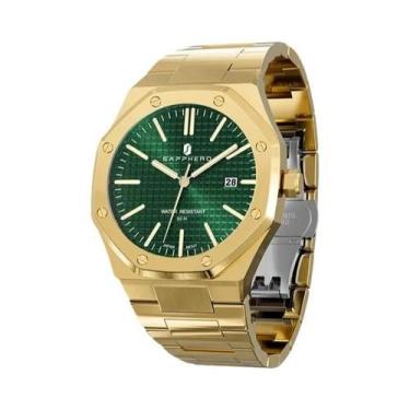 Imagem de Relógio Masculino Com Pulseira De Aço Inoxidável, Resistente À Água, C