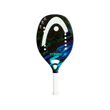 Imagem de Raquete Beach Tennis Head Cyber Azul e Preto