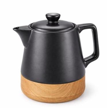 Imagem de Chaleira Elétrica de Porcelana Tuut Elegance, Design Clássico e Desligamento Automático