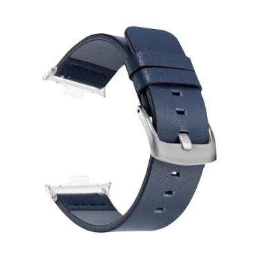 Imagem de Pulseira De Couro Esportiva Para Redmi Watch 4/5 E Xiaomi Mi Band 8 Pr