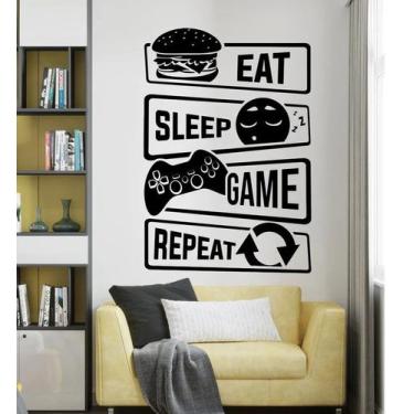 Imagem de Adesivo de parede  gamer, jogos, video game - Ambiente dekorado, 80cm,