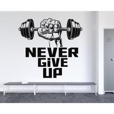Imagem de Adesivo de parede  academia e musculação  - Ambiente dekorado, 70cm, p