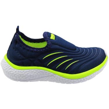 Imagem de Tênis Infantil Via Vip Slip-On Confortável Ondulado Menino-Masculino