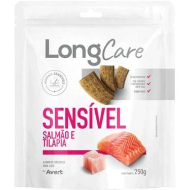 Imagem de Petisco Natural Avert LongCare Sensível Salmão e Tilápia para Cães 250