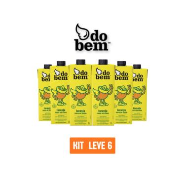 Imagem de Suco De Laranja 100% Do Bem 1L - Kit 6 Unidades