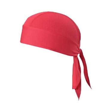 Imagem de Balaclava De Malha Respirável Estilo Pirata Para Ciclismo: Capa De Cap