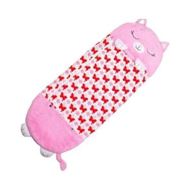 Imagem de Saco De Dormir De Pelúcia Infantil Com Almofada, Quente E Macio, Prese