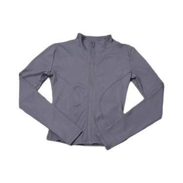 Imagem de Jaqueta Esportiva Feminina De Manga Longa Para Treino, Academia E Yoga