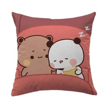 Imagem de Capa De Almofada Decorativa Anime Bubu Dudu 40x40 45x45 Para Sofá E Ca