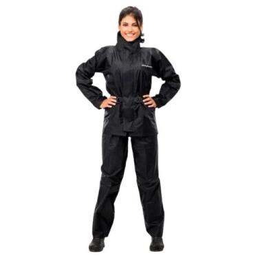 Imagem de Conjunto de Chuva Feminino Tamanho P para Motoqueira/Motoboy Pantaneir