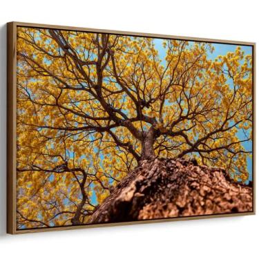 Imagem de Quadro decorativo Ipê amarelo - Art Canvas, 120 x 80 cm, Tabaco