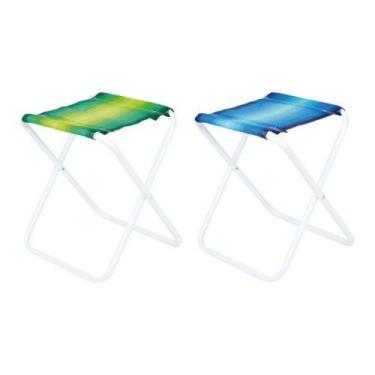 Imagem de Banqueta Aço Dobrável Para Camping E Pescaria - Estrutura Em Aço Carbo