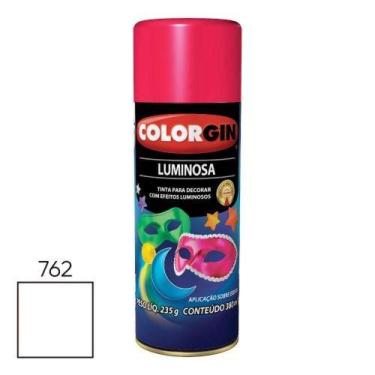 Imagem de Spray Fundo Colorgin Branco Para Efeitos Luminosos - 350ml