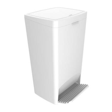 Imagem de Lixeira 25 Litros Smart Com Pedal Cesto De Lixo Plástico Cozinha - Cri