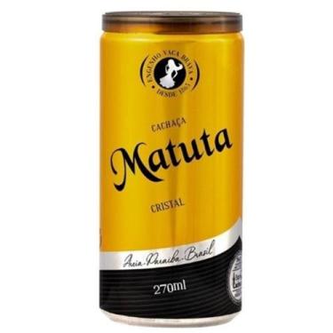 Imagem de Cachaça matuta lata - 269ml