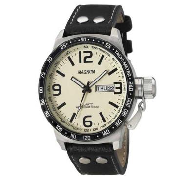 Imagem de Relógio Magnum Masculino Couro - Ma31542Y