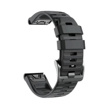 Imagem de Pulseira De Silicone QuickFit De 22mm E 26mm Para Garmin Fenix 8 Pro, 