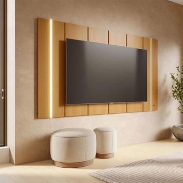 Imagem de Painel para TV Até 75 Polegadas Maggiore com Led Naturalle - Colibri