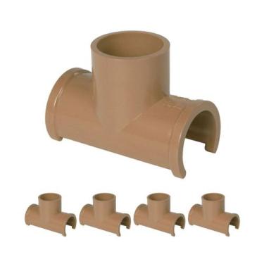 Imagem de Kit 5 Tapa Furo Tee Soldavel (20mm) - Estrela