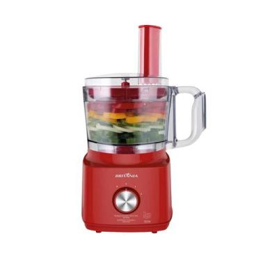 Imagem de Multiprocessador de Alimentos Britania BMP900 - 900W - 220V - Vermelho