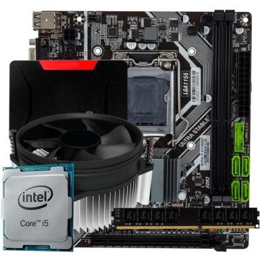 Imagem de Kit Upgrade Intel Core i5 Placa Mãe H61 Memória Ram 16GB DDR3 - AresTe