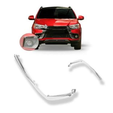 Imagem de Moldura inferior parachoque asx 2017 a 2022 cromada - SP ACESSÓRIOS, D