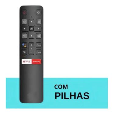 Imagem de Controle Remoto Tcl Smart Rc802v 55p8m Netflix - Congratulations Store
