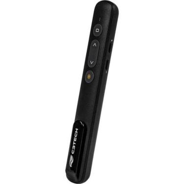 Imagem de Apresentador sem Fio AP-600 com Laser Vermelho 650NM e Alcance de Até 10M Preto C3tech