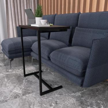 Imagem de Mesa Lateral para Sofá com Encaixe  Praticidade e Estilo - ECOMMERCE 3