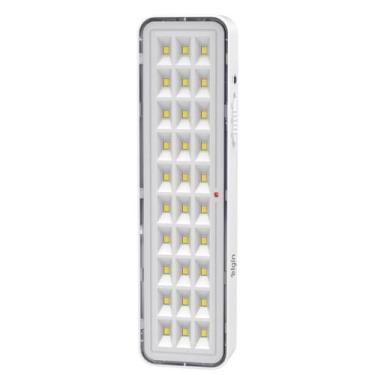 Imagem de Luminária De Emergência 30 Leds 2W Bateria Até 6 Horas Elgin