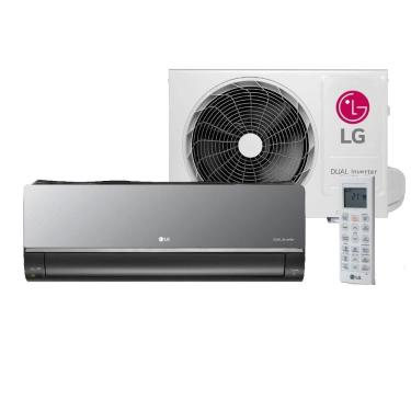 Imagem de Ar Condicionado LG DUAL Inverter Voice +AI ARTCOOL 12.000 BTU Quente Frio 220V S3-W12JAR7A
