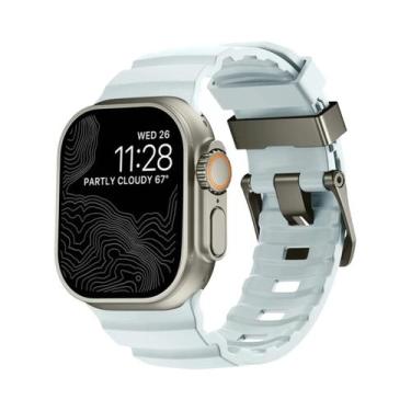 Imagem de Pulseira De Silicone Trail De 49mm 46mm 45mm 44mm Para Apple Watch Ult