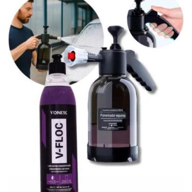 Imagem de Snow Foam 3 Em 1 2l + V-floc 500 Ml Vonixx - Estilo br / vonixx