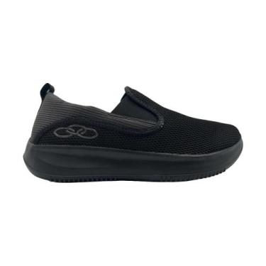 Imagem de Tênis olympikus wellness 2 slip on ref:43338186 masculino, Preto, 41